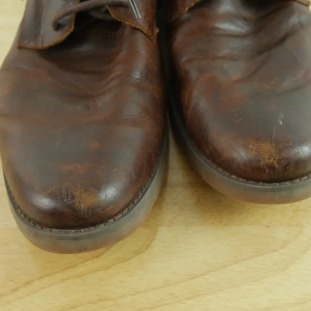 Timberland Ortholite Men Yorkdale Chukka Brown Leather Boot Size 10‎ Lace Up